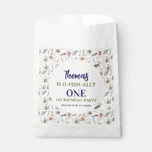 Fishing 1st Birthday | O-Fish-Ally One party フェイバーバッグ (正面)