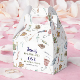 Fishing 1st Birthday | O-Fish-Ally One party フェイバーボックス
