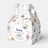 Fishing 1st Birthday | O-Fish-Ally One party フェイバーボックス (正面サイド)