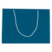 Fishing 60th Birthday  ラージペーパーバッグ (裏面)