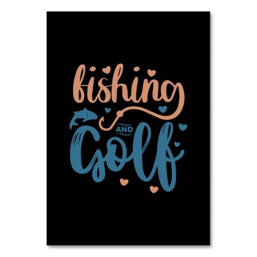 Fishing And Golf テーブルナンバー (正面)