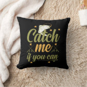 Fishing Art Catch Me If You Can クッション (ブランケット)