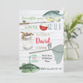 Fishing Birthday Invitation, Fishing Invitation 招待状 (スタンド正面)
