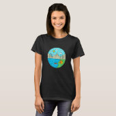 Fishing Boating Camping  My Happy Place Lake Powel Tシャツ (正面フル)