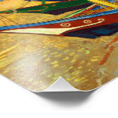 Fishing Boats on the Beach by Vincent van Gogh フォトプリント (角)