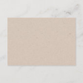 Fishing Boy Book Request Card for Baby エンクロージャーカード (裏面)