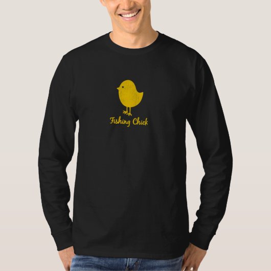 Fishing Chick  Graphic Tシャツ (正面)