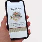 Fishing Christmas Invites