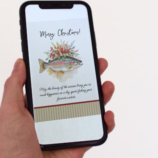 Fishing Christmas Invites