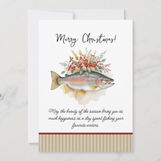 Fishing Christmas Invites (正面)