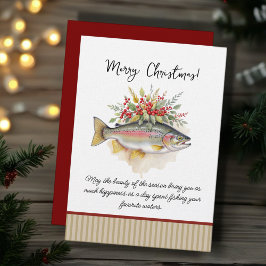 Fishing Christmas Invites 招待状