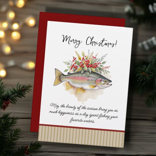 Fishing Christmas Invites 招待状