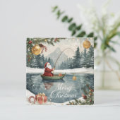 Fishing Christmas with Santa Claus in the Winter シーズンカード (スタンド正面)