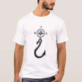 Fishing Compass Rose Tシャツ (正面)