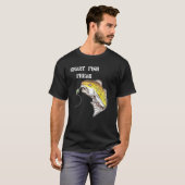 Fishing Crazy Freak Fish Bait Hobby Sports Tシャツ (正面フル)