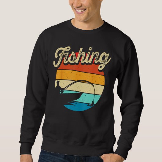 Fishing Dad  Fathers Day for Men 3 スウェットシャツ (正面)