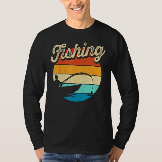 Fishing Dad  Fathers Day for Men 3 Tシャツ (正面)