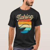 Fishing Dad  Fathers Day for Men 3 Tシャツ (正面)