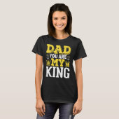 Fishing Dad  Fathers Day for Men 8 Tシャツ (正面フル)