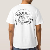 FISHING DAD | REEL COOL DAD | 父の日 Tシャツ (裏面)