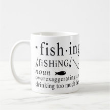 Fishing Definition Beer Exaggeration Hooks Humor