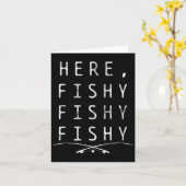 Fishing Fisher  カード (黄色い花)