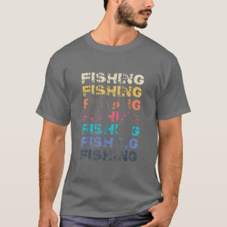 Fishing Fisher Fisherman Fishing Rod Fish Hook Lov Tシャツ
