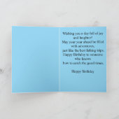 Fishing for Joy on Your Special Day Birthday カード (内部)