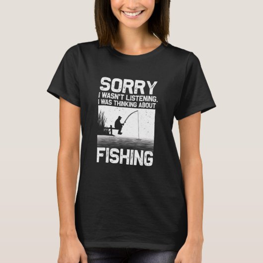 Fishing For Men Women Trout Bass Fisherman Vacatio Tシャツ (正面)