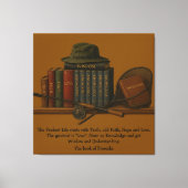 Fishing for Understanding  キャンバスプリント (正面)