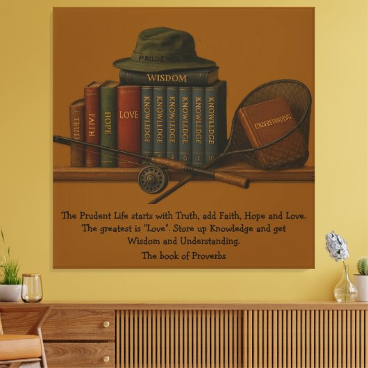 Fishing for Understanding  キャンバスプリント (インサイチュ (リビング))