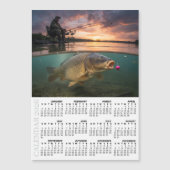 Fishing Fridge Calendar 2026, Carp / Fish (正面)