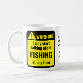 Fishing Funny Personalized コーヒーマグカップ