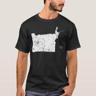 Fishing Grandpa OR Fishing With Papaw charleston  Tシャツ