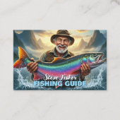Fishing Guide Big Fish Catch 名刺 (正面)