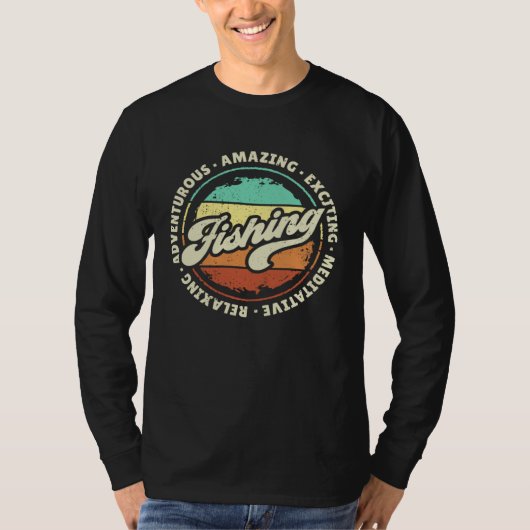 Fishing Is Amazing Tシャツ (正面)