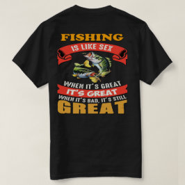 FISHING IS GREAT Tシャツ