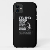 fishing is like the first time you are nervous Case-Mate iPhoneケース (裏面)
