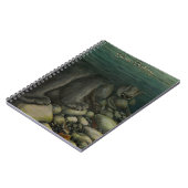 Fishing Journal Custom Bear Wildlife Art Notebook ノートブック (左側)