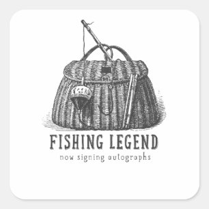 Fishing Legend Vintage Tackle Box スクエアシール