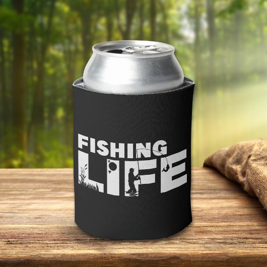 Fishing Life Funny Fishing 缶クーラー