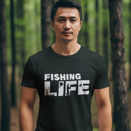 Fishing Life Funny Fishing Tシャツ