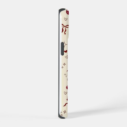 Fishing Lover iPhoneケース | 山と川の魚 iPhone 15ケース (右側面)