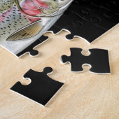 Fishing Lover  – Trout Fishing Design ジグソーパズル (側面)