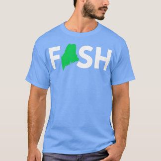 Fishing Maine  Tシャツ