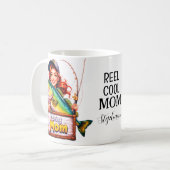 Fishing Mom コーヒーマグカップ (正面左)