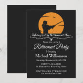 Fishing Retirement Party 招待状 (正面/裏面)