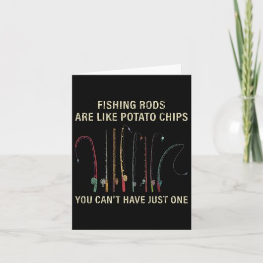 Fishing Rods Are Like Potato Chips You Can't Have  カード (正面)