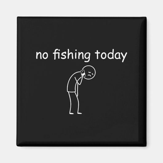 Fishing Shirts For Men - Fishing - No Fishing Toda マグネット (正面)