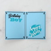 Fishing Theme  カード (内部)